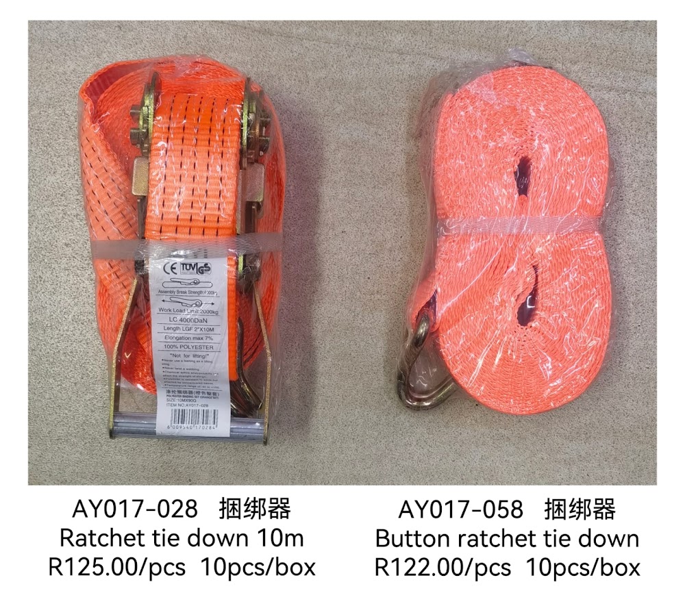 Ratchet Tie Down 10m (AY017-028)