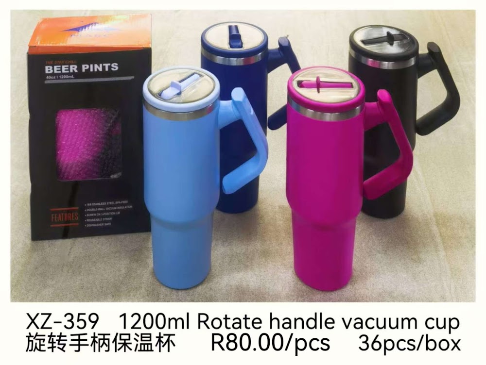Rotate Handle Vacuum Cup 1200ml (XZ-359)