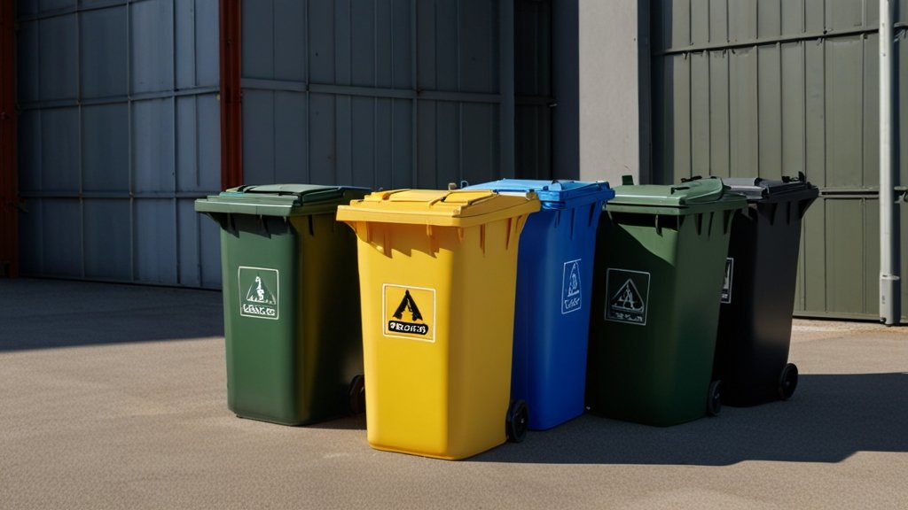 municipal wheelie bins