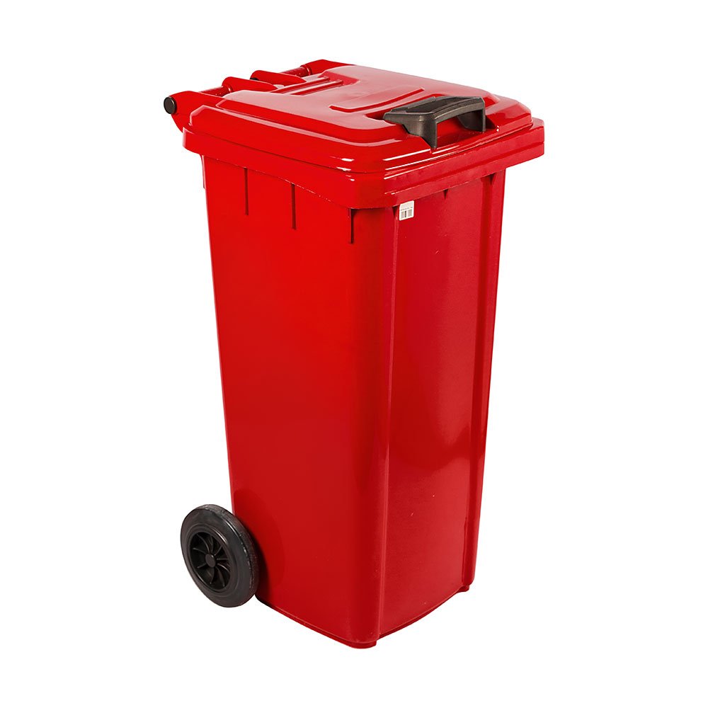 Wheelie Bin 120L Red