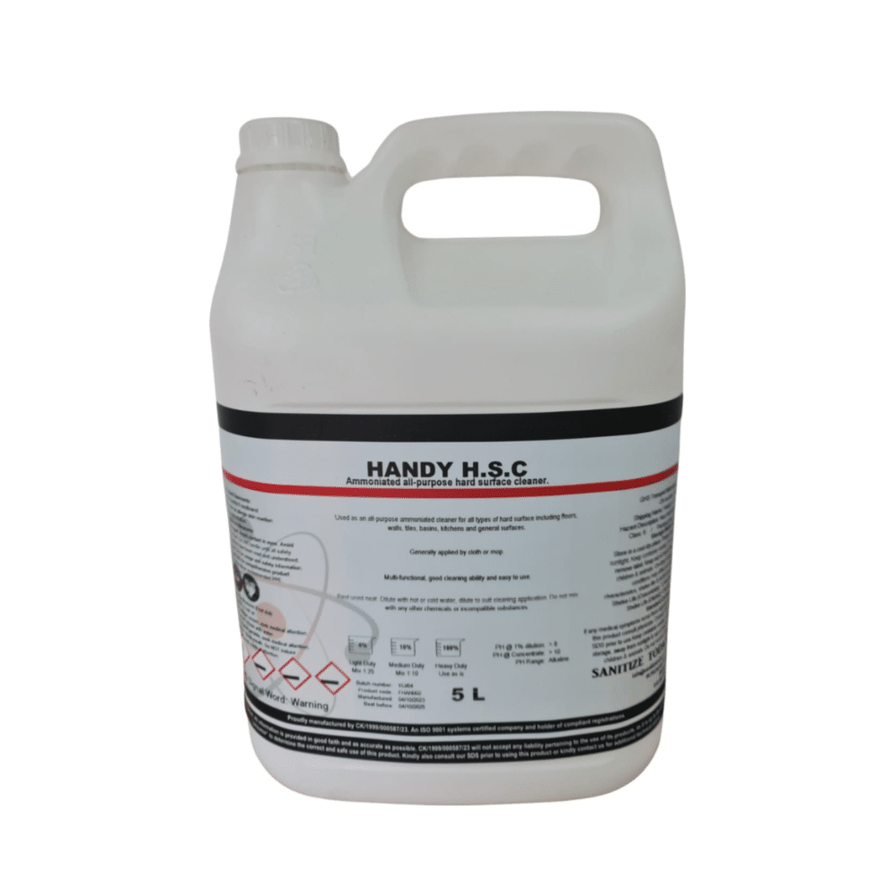 Handy Cleaner Ammoniated All Purpose Cleaner 5L