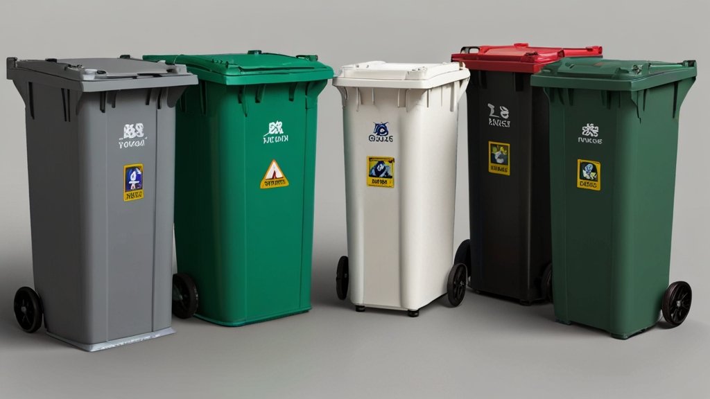 Heavy Duty 240L Wheelie Bin