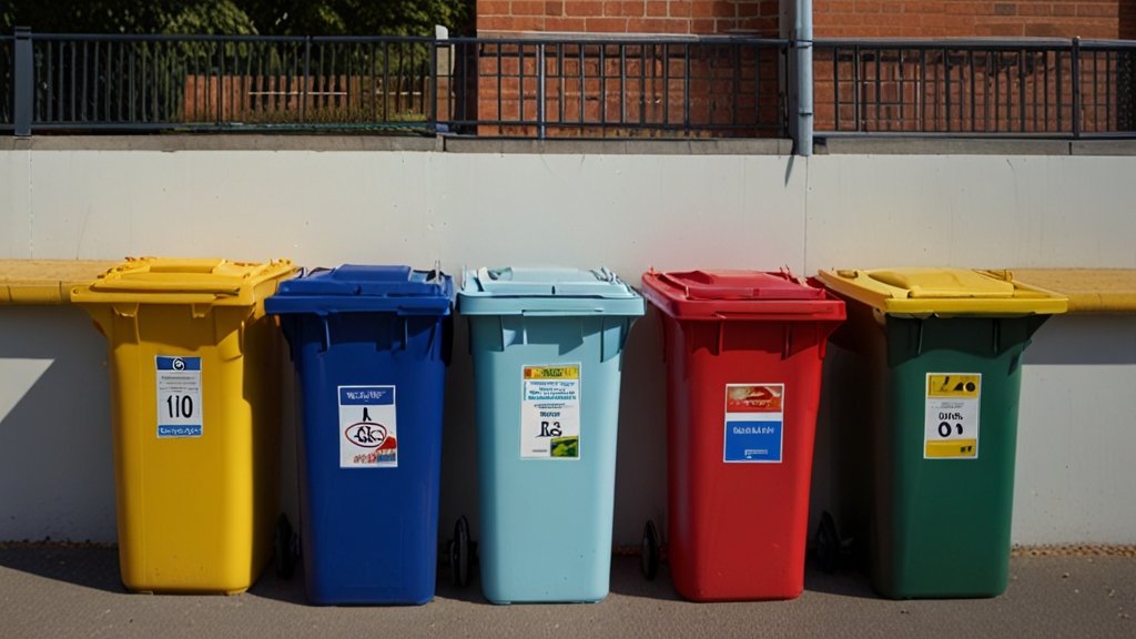 wheelie bin 660