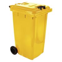 Wheelie Bin 240L Yellow-SABS
