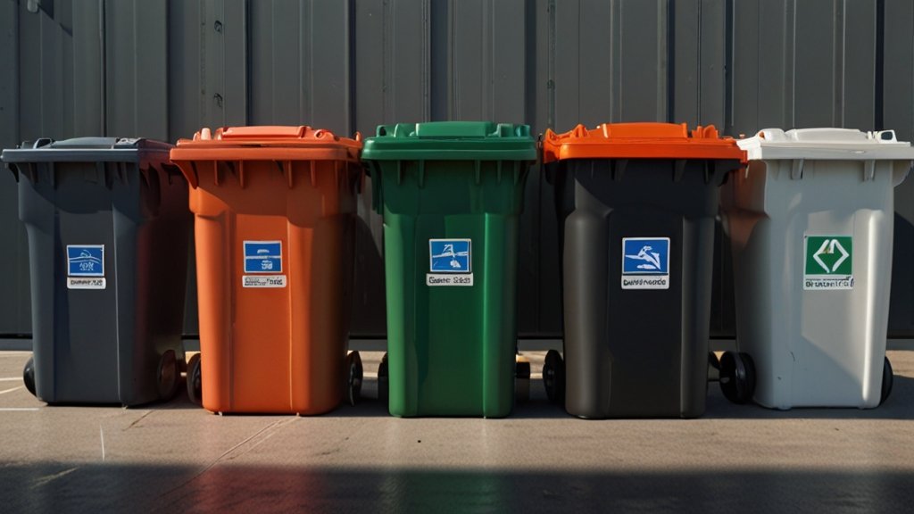 small wheelie bin